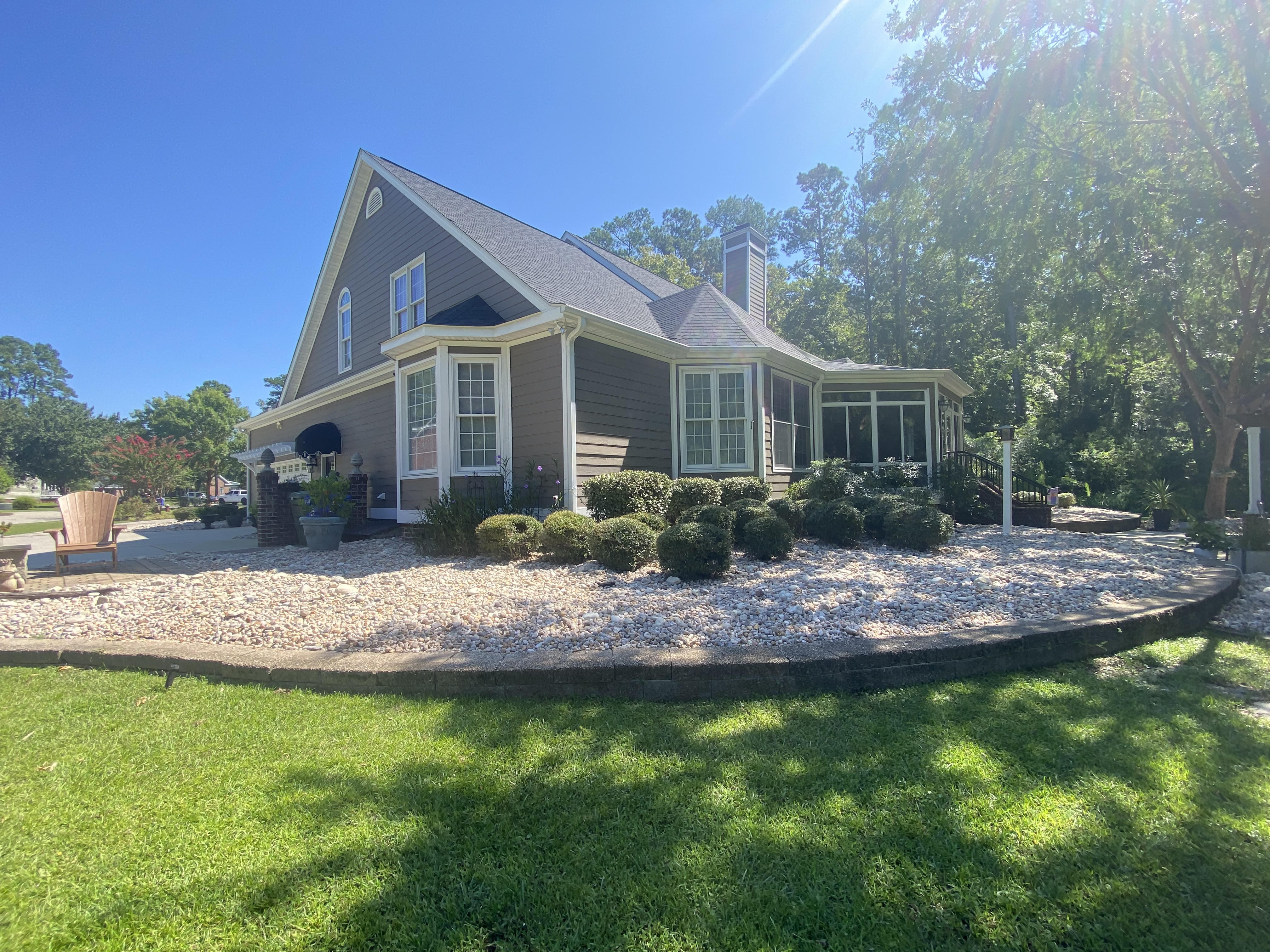 Extensive Rock Landscaping Project, Conway, SC Thumbnail